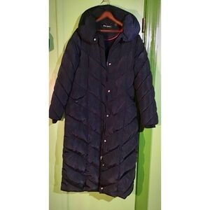 Steve Madden Midnight Blue Puffer Coat